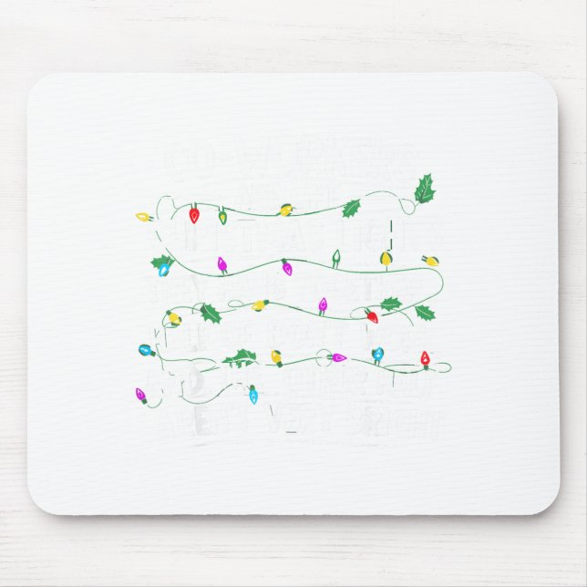 Co-workers Are Like Christmas Lights They Hang Tog Mousepad (Vorne)