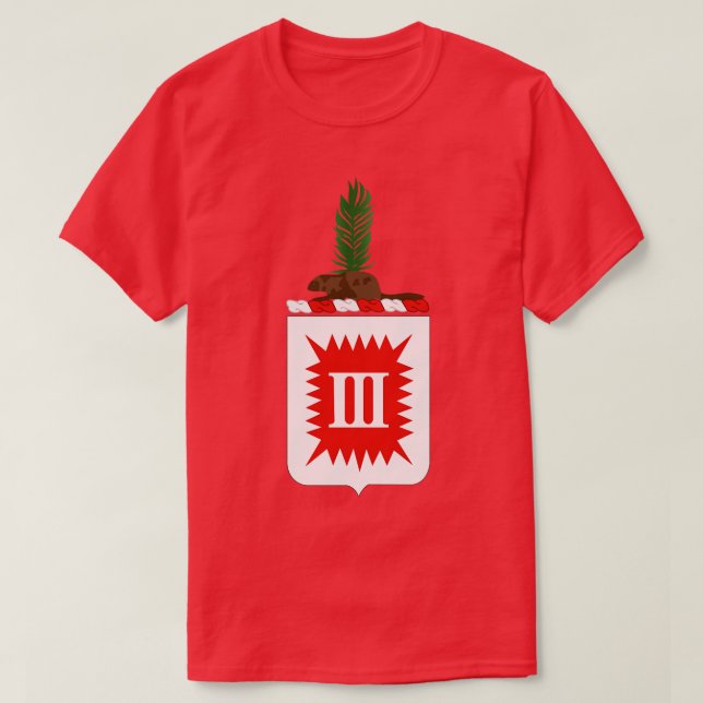 COA 3. Engineer Bataillon Beavers mit Text T-Shirt (Design vorne)