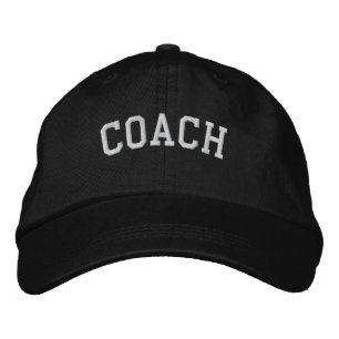Coach Basic anpassbare bestickte Cap Black Baseballkappe