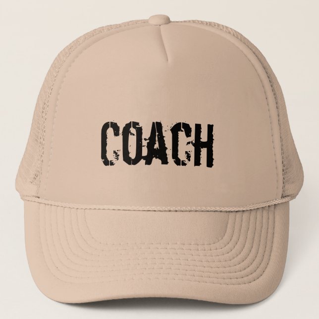 Coach Cap Truckerkappe (Vorderseite)