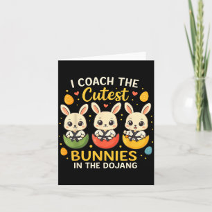 Coach Cutest Bunnies Oster Martial Arts Dojang Karte