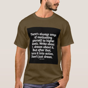 Coach Dan Gable inspirierende Zitat inspirierend T-Shirt