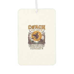 Coach Day Hexennacht Halloween Fliegender Mond Spi Autolufterfrischer