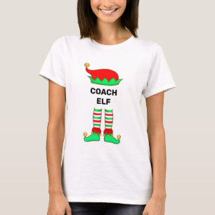 Coach de Noël moderne Elf T-Shirt