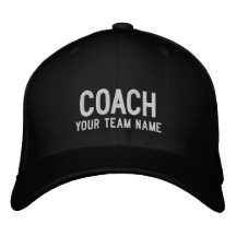 Coach Sports Team Hat - Individuelle Name