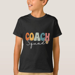 Coach Squash Zurück zur Schule Funny Gecoacht erst T-Shirt