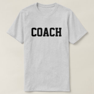 COACH T-SHIRT (AVANT et ARRIÈRE)