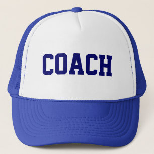 COACH Trucker Hat {Royal Blue} Truckerkappe