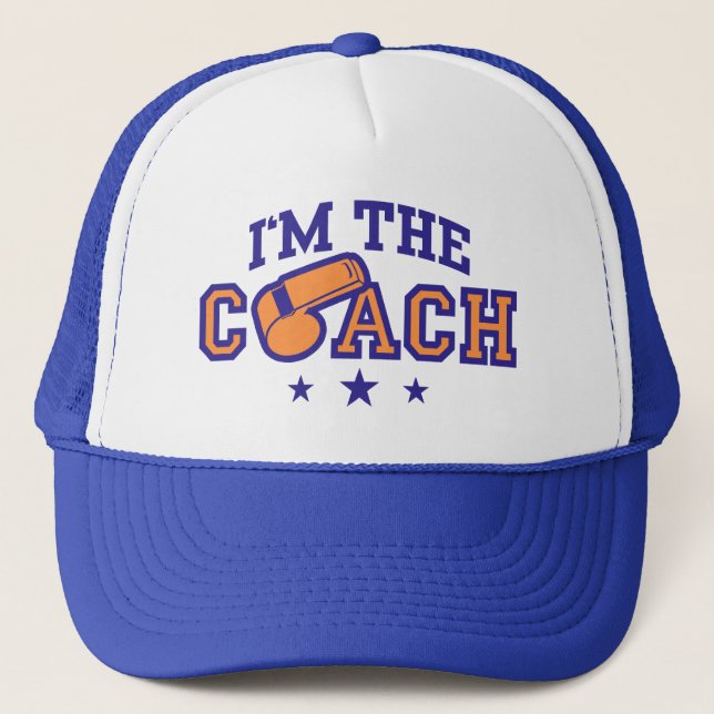Coach Truckerkappe (Vorderseite)