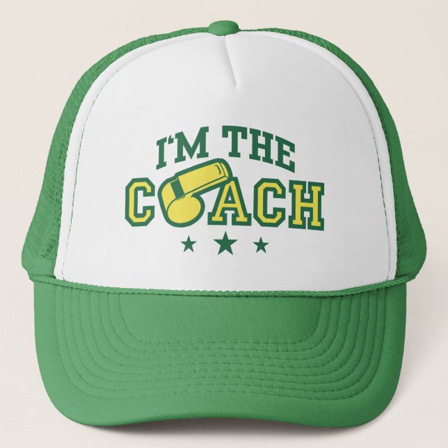 Coach Truckerkappe (Vorderseite)