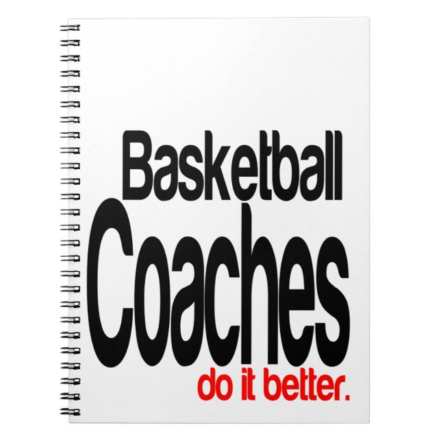 Coaches Do It Better Notizblock (Vorderseite)