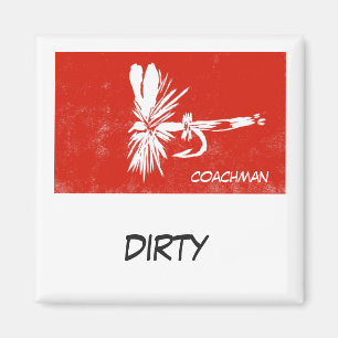 "Coachman" Dish Washer Status Magnet