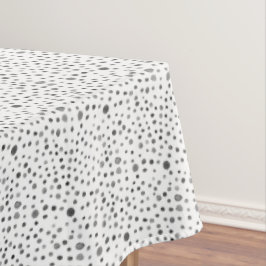 Coal Confetti Aquarelltuch Tischdecke