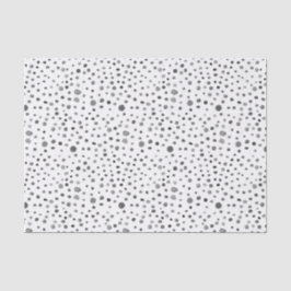 Coal Confetti Wasserfarbe Dots Gewebe Papier
