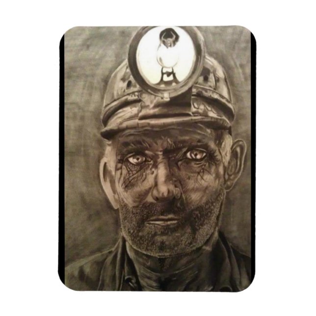 Coal Miner Magnet (Vertikal)