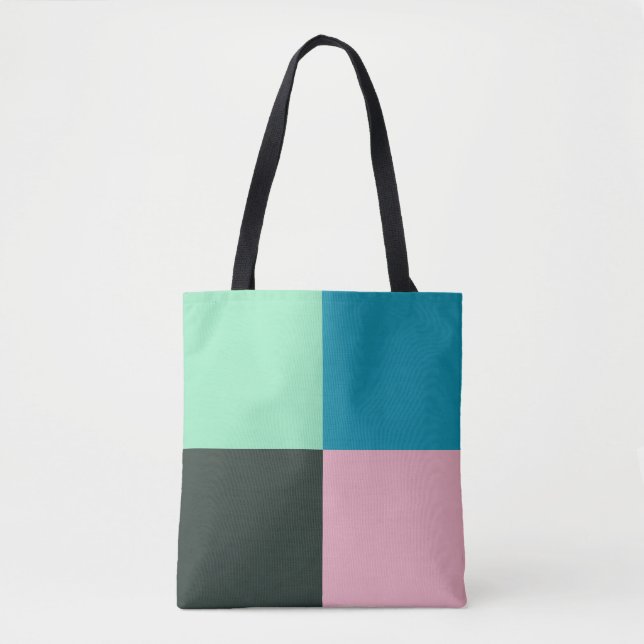 Coal Pink Aquamarin Green Aqua Türkis Tasche (Vorderseite)