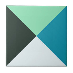 Coal White Aquamarin Green Aqua Türkis Fliese