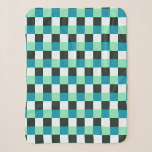 Coal White Aquamarin Green Blue Aqua Türkisch Kar Sherpadecke