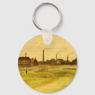 Coalmine in Borinage von Vincent van Gogh Schlüsselanhänger