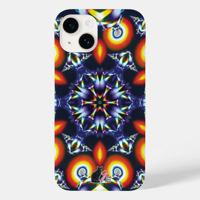 Coals Kaleidoskop Case-Mate iPhone Hülle (Rückseite)