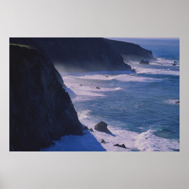 Coast, Big Sur, California Poster (Vorne)