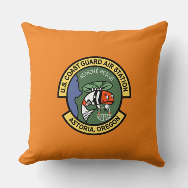 Coast Guard Air Station Astoria Kissen (Vorderseite)