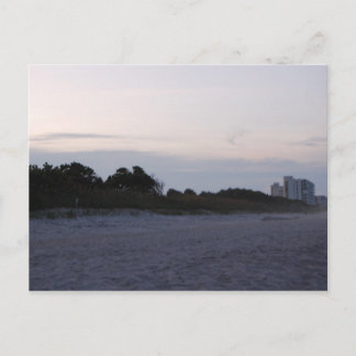 Coast line of Cocoa Beach Florida Postkarte