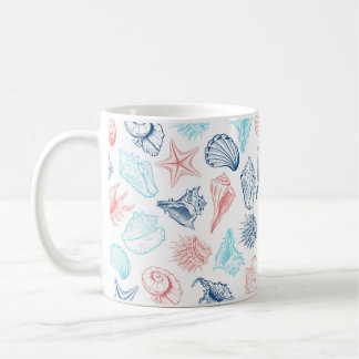 Coastal Aquarellkaffee Tasse