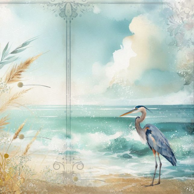 Coastal Beach Decoupage Junk Journal Scrapbook (Coastal Beach Decoupage Junk Journal Scrapbook)