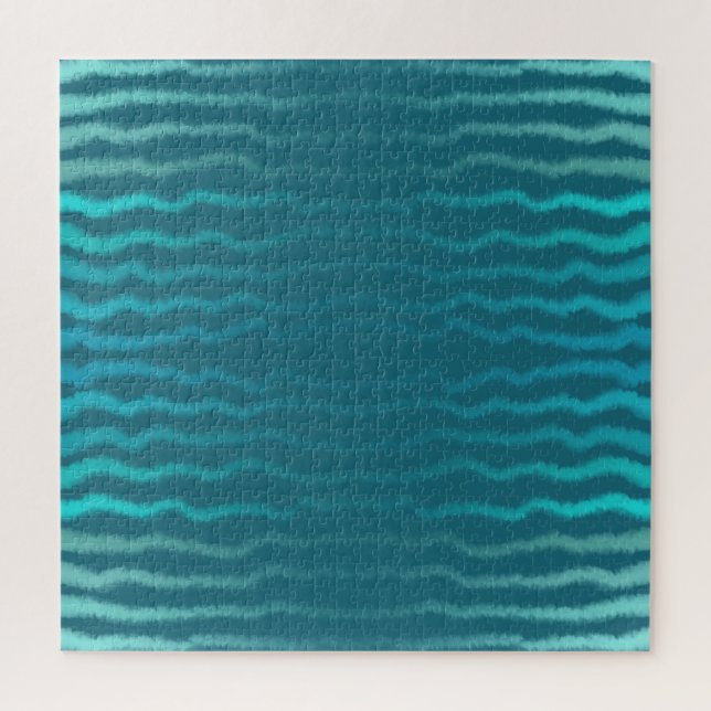 Coastal Beach Salty Türkis Wave Abstract Design (Vertikal)