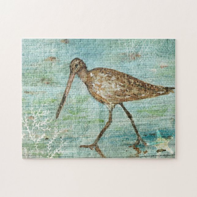 Coastal Bird Beach Art Collection (Horizontal)