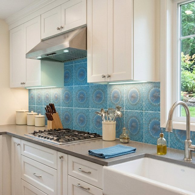 Coastal Boho Turtle Fliese (Von Creator hochgeladen)