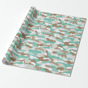 Coastal Camouflage Geschenkpapier