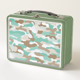 Coastal Camouflage Metall Brotdose