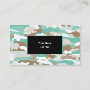 Coastal Camouflage Visitenkarte