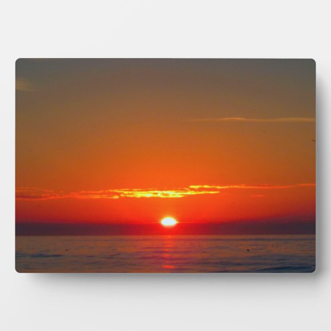 Coastal Carolina Sunrise Fotoplatte (Vorderseite)