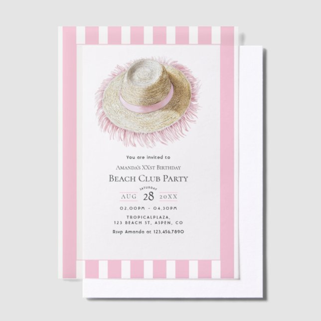 Coastal Chic Beach Club Birthday Party (Versetzt)