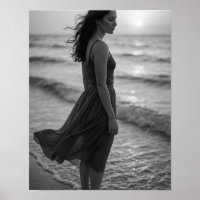 "Coastal Clarity — 2026 Solo Travel Calendar Art"