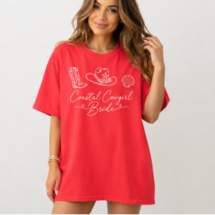 Coastal Cowgirl Junggesellinnenabschied  T-Shirt