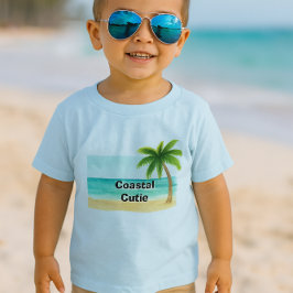 Coastal Cutie Beach T-shirt bébé