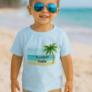 Coastal Cutie Beach T-shirt bébé