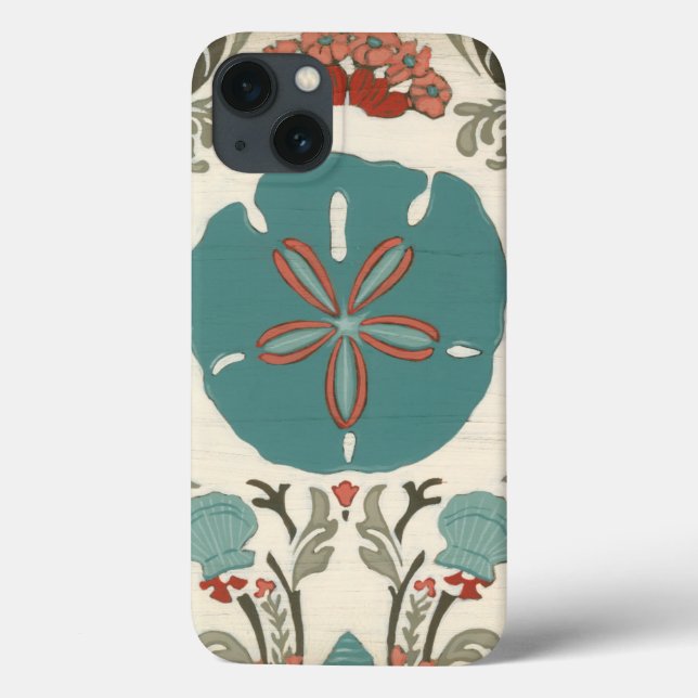 Coastal Damask I Case-Mate iPhone Hülle (Rückseite)
