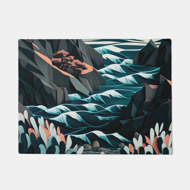 Coastal Energy Fußmatte (Vorderseite)