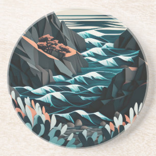 Coastal Energy Getränkeuntersetzer