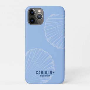 Coastal Enkelin naublue seashell Case-Mate iPhone Hülle