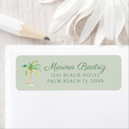 Coastal Green Cabana Palm Tree Beach Club Adresse