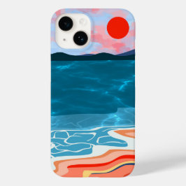 Coastal Hues Case-Mate iPhone 14 Hülle