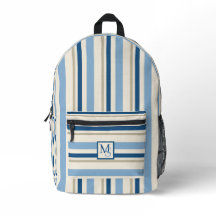 Coastal Indigo Cabana Stripes