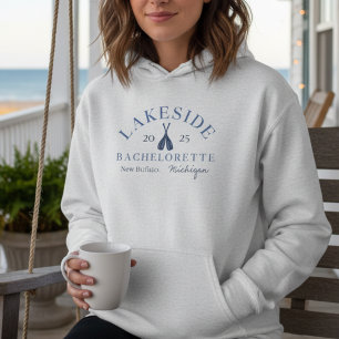 Coastal Lake Junggesellinnen Abschiedsparty Brautj Hoodie