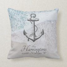 Coastal Nautical Beach House Ocean Spray Name